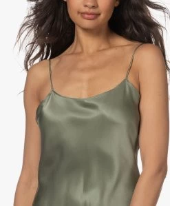 Anine Bing Chloe Zijden Slip Dress - Artichoke -JAMES PERSE WINKEL 230530 40ffb35c f9d7 479c bb00 d36dd9214a53