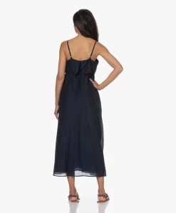 Xírena Skyla Katoen-Zijde Voile Jurk - Navy -JAMES PERSE WINKEL 230530 42073c56 4d25 483a bc73 5bbd1c1d41db