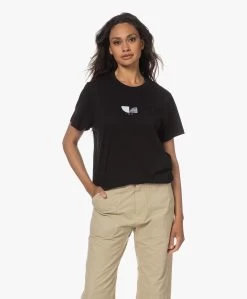 Iro Dalya Katoenen Print T-Shirt - Zwart -JAMES PERSE WINKEL 230530 4e9d0fcf 262b 4bab aa9b 44fd633bbe87