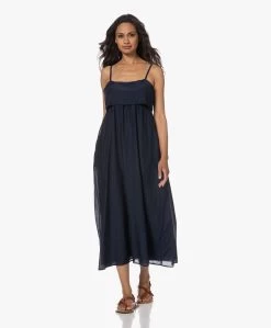 Xírena Skyla Katoen-Zijde Voile Jurk - Navy -JAMES PERSE WINKEL 230530 5652db74 c661 485d a87a e94b61c4f15b