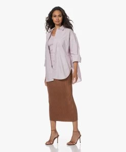 By Malene Birger Velmas Plissé Midi Rok - Dark Tan -JAMES PERSE WINKEL 230530 6416e560 cfee 4338 9832 0cd9276ec5ab