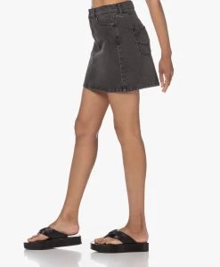 Zadig & Voltaire Juicy Eco Denim Mini Rok - Grijs -JAMES PERSE WINKEL 230530 8102387a 6559 4cd9 b468 6577a11dc1aa