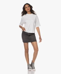 Zadig & Voltaire Juicy Eco Denim Mini Rok - Grijs -JAMES PERSE WINKEL 230530 b0c6f965 c851 454d a5f2 d904a193f23c