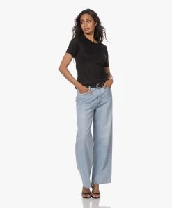 Resort Finest Ronde Hals Linnen T-Shirt - Zwart -JAMES PERSE WINKEL 230530 cb85fcfb 4add 4325 a5b5 dd1fa9a6ebae