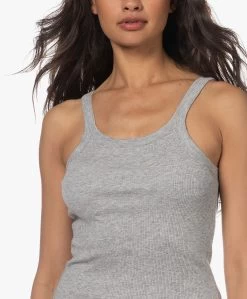 Skin Radika Dubbellaagse Mouwloze Jurk In Pima Katoen - Grijs Mêlee -JAMES PERSE WINKEL 230530 ee9562bb e824 459b 825d 29bd9a76ed77