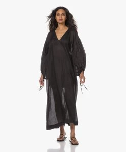 Su Paris Serena Ramie Maxi Jurk - Zwart -JAMES PERSE WINKEL 230531 5643fada d0fb 4ae4 9900 9128f810cfae