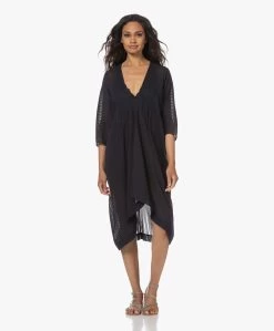 Su Paris Lea Gauze Kaftan Met Streepdessin - Zwart -JAMES PERSE WINKEL 230531 8e95e3fe 1e11 42f0 b225 a92929c6eaed