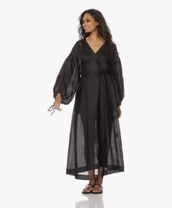 Su Paris Serena Ramie Maxi Jurk - Zwart -JAMES PERSE WINKEL 230531 e391f6ee bc91 4953 901b 5c180618ab0e