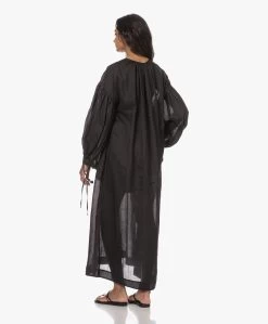 Su Paris Serena Ramie Maxi Jurk - Zwart -JAMES PERSE WINKEL 230531 e6f6be19 8d5d 40ec b8a3 87666e3b4bed