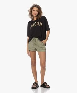 Zadig & Voltaire Portland Amour Print T-Shirt - Zwart/Goud -JAMES PERSE WINKEL 230601 02e6de06 619e 4c0b 8a5c 1e42a60241c9
