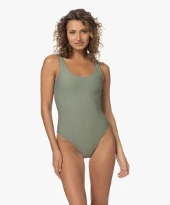 Anine Bing Badpak Jace - Artichoke -JAMES PERSE WINKEL 230601 03146eb7 79b8 462d 81b4 e6885b78cd56