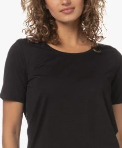 Repeat Jersey Lyocell Mix T-Shirt - Zwart -JAMES PERSE WINKEL 230601 05e20406 62f9 43d2 adb9 003ea6f4dce7