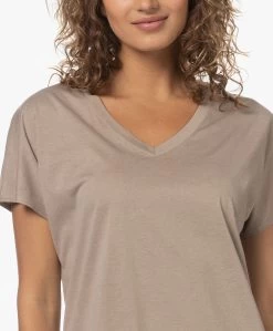 Hanro Laura Modalmix Jersey Nachthemd - Coin -JAMES PERSE WINKEL 230601 47a22a7c 9c59 46ce 95fb 8387be826ff5