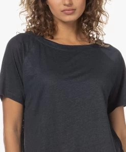 By-Bar Linnen T-Shirt Calle - Midnight -JAMES PERSE WINKEL 230601 e09cb9f5 11f5 4f43 a1e6 a124d3906bdd