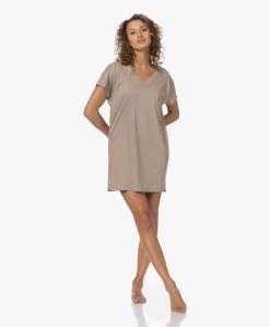 Hanro Laura Modalmix Jersey Nachthemd - Coin -JAMES PERSE WINKEL 230601 f41f84c9 957d 4cdd b490 b6300e0cc63d