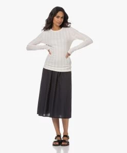 Gai+Lisva Petra Katoenen Poplin Midi Rok - Zwart -JAMES PERSE WINKEL 230606 58558f9c dfec 4aa9 bc71 f7dfe96799c3