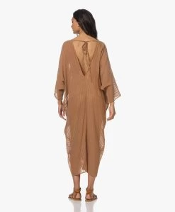 Su Paris Talia Katoenen Gauze Kaftan - Tan -JAMES PERSE WINKEL 230606 caaa70e9 6bc5 4281 8657 554a05d3fdbf