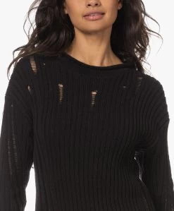 Róhe Drop Needle Raw Gebreide Jurk - Zwart -JAMES PERSE WINKEL 230608 012ac2fb 315d 4b6b 95a5 80495ff6e304