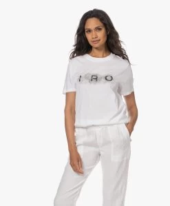 Iro Marcella Korte Mouwen Logo T-Shirt - Wit 26 Iro Marcella Korte Mouwen Logo T-Shirt - Wit -JAMES PERSE WINKEL 230608 2a9dd8b9 fd11 4632 a929 2bf39344a84b