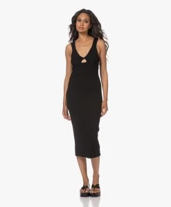 Rails Vienna Cut-Out Midi Jurk - Zwart -JAMES PERSE WINKEL 230613 016b59e3 9c0e 4a18 8b80 84bd2258859b