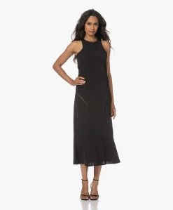 Róhe Mouwloze Razor Hals Jurk - Zwart -JAMES PERSE WINKEL 230613 1d712b3f b926 4083 a371 298295cae39c