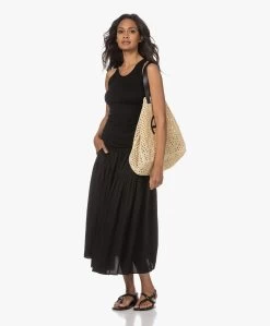 Enza Costa Cool Cotton Tiered Maxi Rok - Zwart 22 Enza Costa Cool Cotton Tiered Maxi Rok - Zwart -JAMES PERSE WINKEL 230613 c4fe03e2 7956 4a11 a92a ad74f0cfc3f8