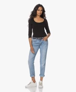 No Man'S Land Basic Viscose Longsleeve - Zwart -JAMES PERSE WINKEL 230614 18394968 1391 45c8 a1e9 63f967154980