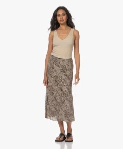 By Malene Birger Bosha Midi Slangenprint Rok - Zwart/Beige -JAMES PERSE WINKEL 230614 1bf75f08 fc41 4f47 b799 6a28b7fd5d85