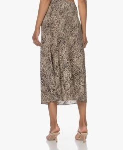 By Malene Birger Bosha Midi Slangenprint Rok - Zwart/Beige -JAMES PERSE WINKEL 230614 5df20556 41cf 4818 993a a9cbecbb6d11