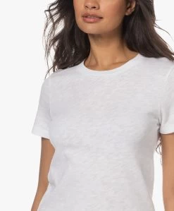 American Vintage Sonoma Katoenen Slub T-Shirt - Wit -JAMES PERSE WINKEL 230614 a00e98fa a224 4abe a2da e759eeab9463