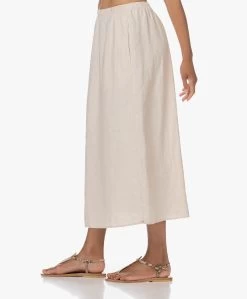 Xírena Lorette Linnen Rok - Wheat -JAMES PERSE WINKEL 230622 33d831e8 3730 49f6 8a74 d62b5beb2663