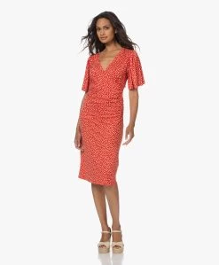 Plein Publique La Clarice Jersey Print Jurk - Bright Red 25 Plein Publique La Clarice Jersey Print Jurk - Bright Red -JAMES PERSE WINKEL 230622 76303670 2615 4d41 be52 5e005efa662b