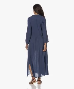 By-Bar Loulou Gesmokte Maxi Jurk - Insignia Blue -JAMES PERSE WINKEL 230622 bb6eb9c4 f535 4fa5 ac91 daa11c1b9092