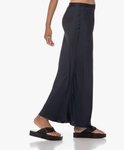 Woman By Earn Bo Satijnen Maxi Rok - Navy -JAMES PERSE WINKEL 230622 ce43b42b e3e0 4600 a62e 253aae32b681