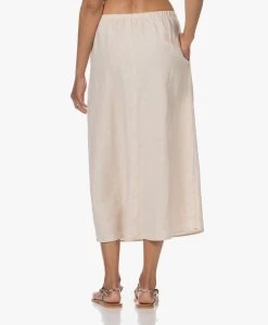 Xírena Lorette Linnen Rok - Wheat -JAMES PERSE WINKEL 230622 e9980315 7a1d 43cc b225 5495165de375