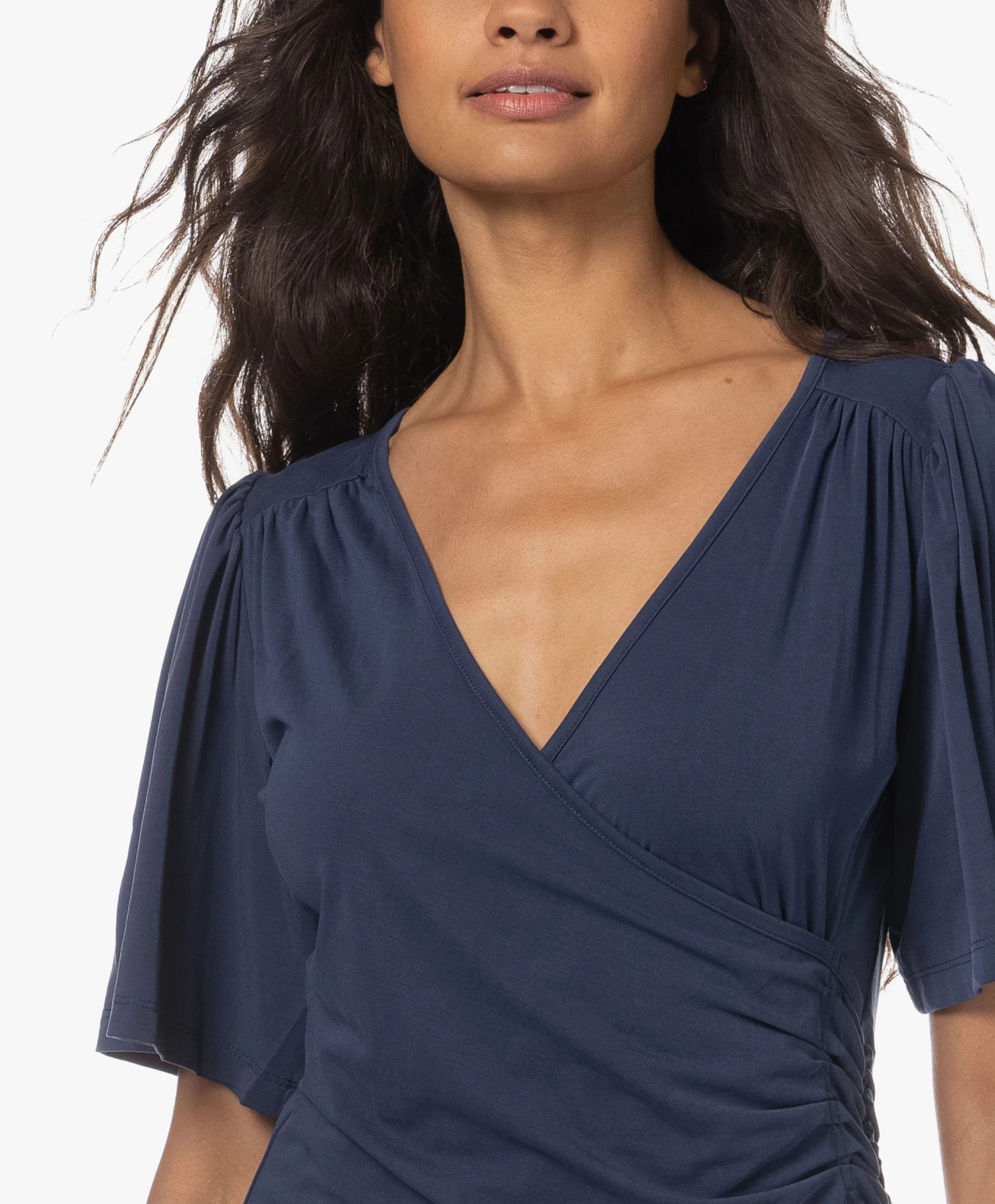 Plein Publique La Clarice Modalmix Jersey Jurk - Kobaltblauw 9 Plein Publique La Clarice Modalmix Jersey Jurk - Kobaltblauw - Afbeelding 7