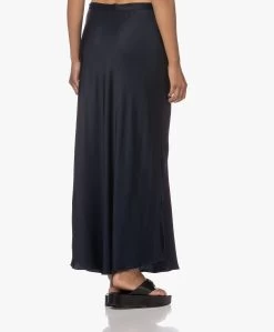 Woman By Earn Bo Satijnen Maxi Rok - Navy -JAMES PERSE WINKEL 230622 fc0042da 346f 4f8c b2fd b21badee3358