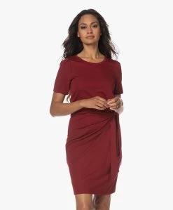 Plein Publique La Fee Jersey Wikkeljurk - Donkerrood -JAMES PERSE WINKEL 230627 0945907b 0994 4201 8d74 26c52eacac68