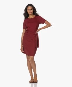 Plein Publique La Fee Jersey Wikkeljurk - Donkerrood -JAMES PERSE WINKEL 230627 0b9e68bc b56c 4733 bf27 142ac0192df6