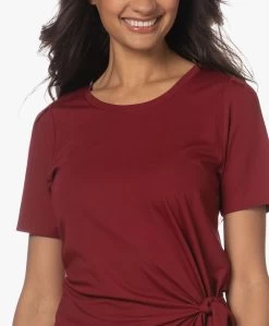 Plein Publique La Fee Jersey Wikkeljurk - Donkerrood -JAMES PERSE WINKEL 230627 14a96900 9626 4322 84fd a412542b3bac