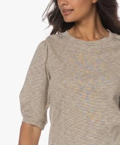 By-Bar Nicky Gestreept Slub Jersey T-Shirt - Chalk -JAMES PERSE WINKEL 230627 1a61a451 8e6c 4776 a2ec 679d52834b6e