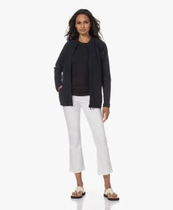 Closed Modalmix Rib T-Shirt - Dark Night -JAMES PERSE WINKEL 230627 33353d62 1e19 4ec0 88c4 d3a76814295b