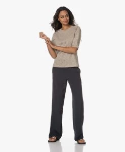 By-Bar Nicky Gestreept Slub Jersey T-Shirt - Chalk -JAMES PERSE WINKEL 230627 35a5b08d 2f8c 4f5b ac45 02f05956a6c0