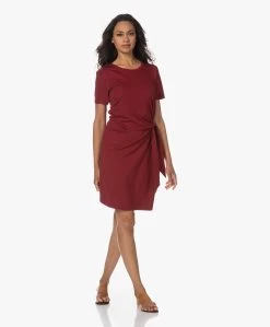 Plein Publique La Fee Jersey Wikkeljurk - Donkerrood -JAMES PERSE WINKEL 230627 3f18c070 a2de 4bd6 a87f 207a5dc77160