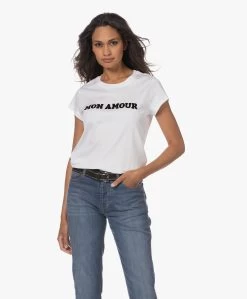 Zadig & Voltaire Woop Mon Amour Print T-Shirt - Wit -JAMES PERSE WINKEL 230627 4258b29d b33f 48c0 bddb 7adb21734f9a