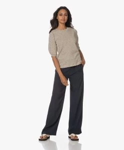 By-Bar Nicky Gestreept Slub Jersey T-Shirt - Chalk -JAMES PERSE WINKEL 230627 55aed338 b0b1 40cf a711 662f389a2d09