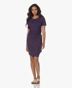 Plein Publique La Fee Jersey Wikkeljurk - Dark Violet