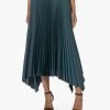 Joseph Ade Plissé Satijnen Midi Rok - Dark Teal -JAMES PERSE WINKEL 230629 71cf114b 1166 4e1c 8aed 23d5b661f1d7
