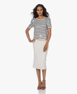 Iro Pointelle Midi-Rok - Mastic -JAMES PERSE WINKEL 230629 a7f02c32 b110 4c83 a673 1a0099a94045