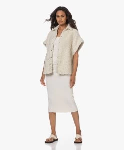 Iro Pointelle Midi-Rok - Mastic -JAMES PERSE WINKEL 230629 c3c2187e 3ec5 41a9 af6b ba4231004969